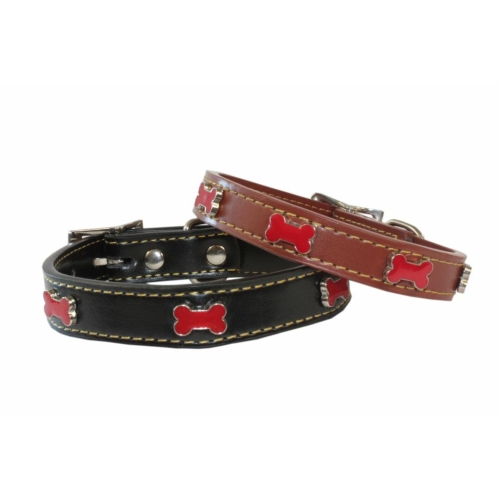 Collar Adorno Hueso Red 20x400mm Negro