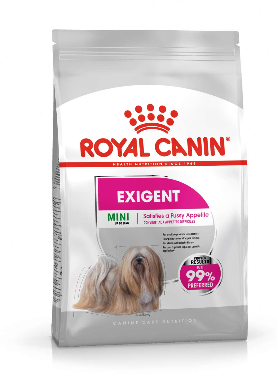 CCN Mini Exigent 3kg   Perro Royal Canin