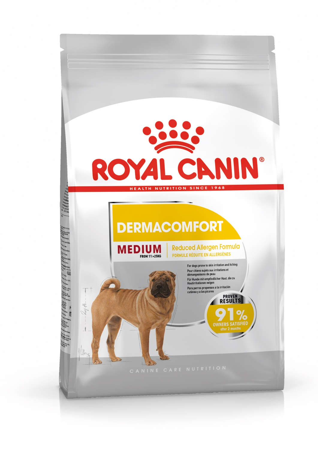 CCN Medium Dermacomfort 3kg Medium Adulto Perro Royal Canin