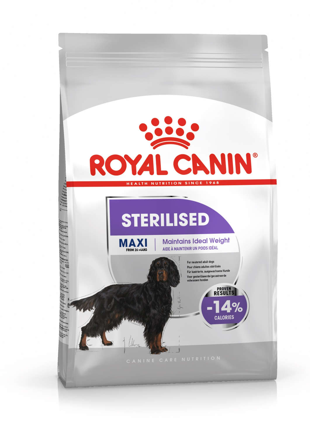 CCN Maxi Sterilised 3kg Maxi Adulto,Mayor Perro Royal Canin
