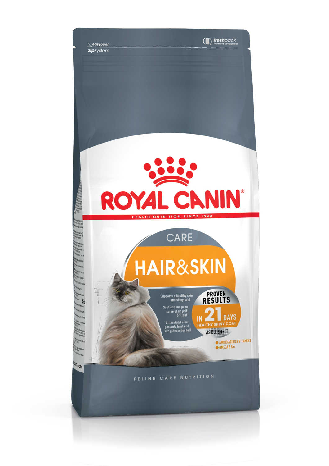 FCN Hair Skin 10kg  Adulto Gato Royal Canin