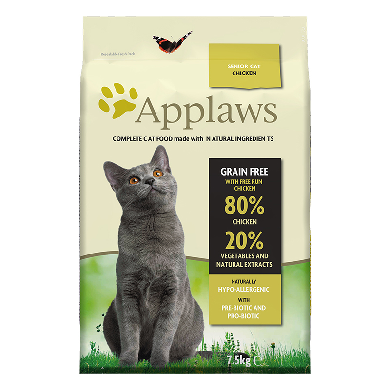 Applaws Cat Dry Senior Pollo 7,5kg   Gato Applaws