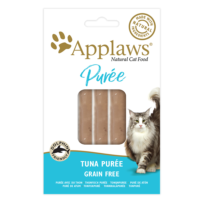Applaws Cat Snack Puré Atún 8x7gr    Gato Applaws