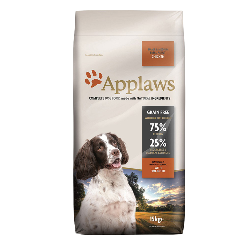 Applaws Dog Dry Adulto Razas Pequeñas y Medianas Pollo 15kg   Perro Applaws