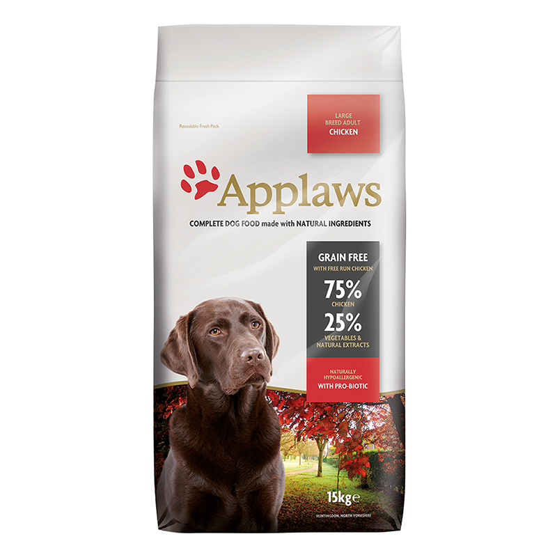 Applaws Dog Dry Adulto Razas Grandes Pollo 15kg   Perro Applaws