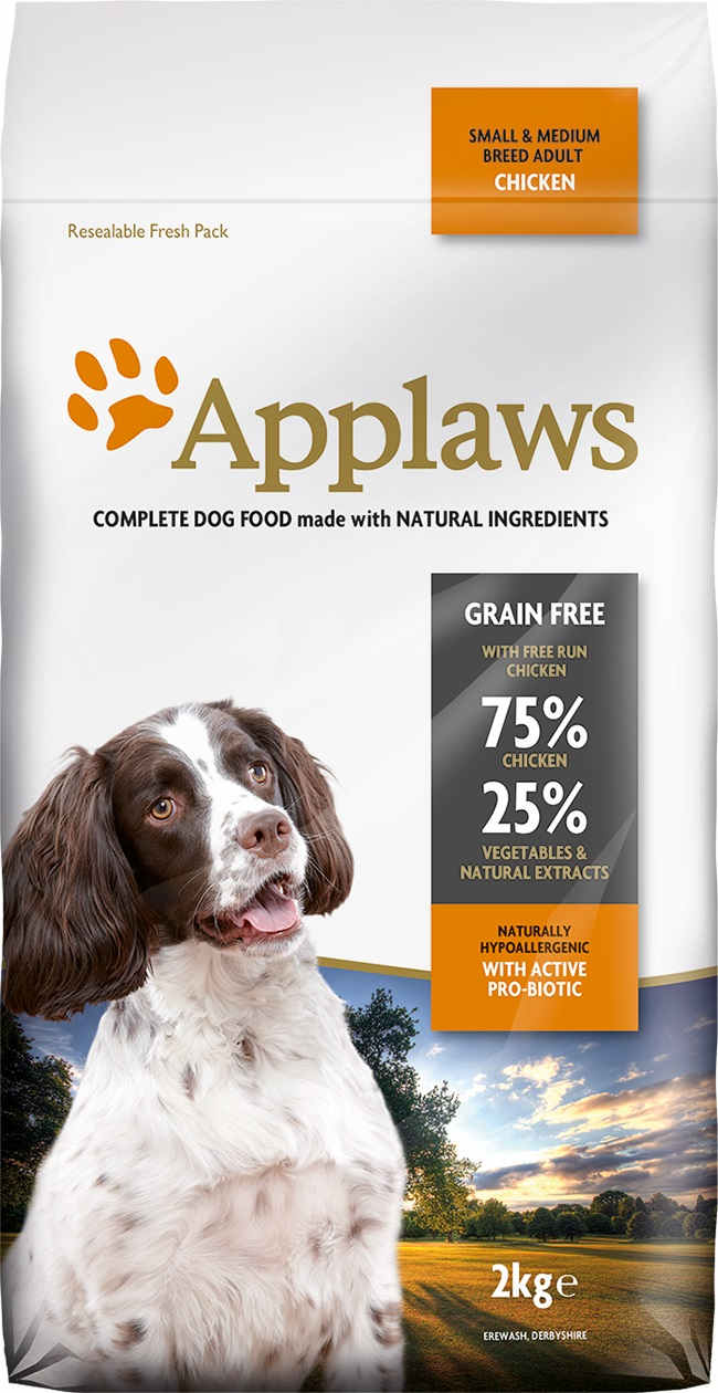 Applaws Dog Dry Adulto Razas Pequeñas y Medianas Pollo 2kg   Perro Applaws