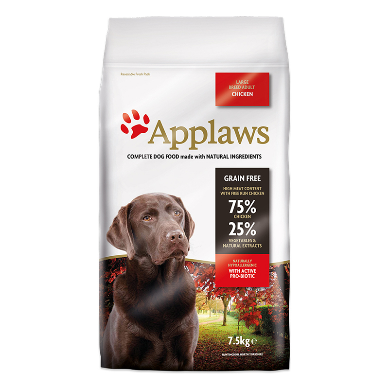 Applaws Dog Dry Adulto Razas Grandes Pollo 7,5kg   Perro Applaws