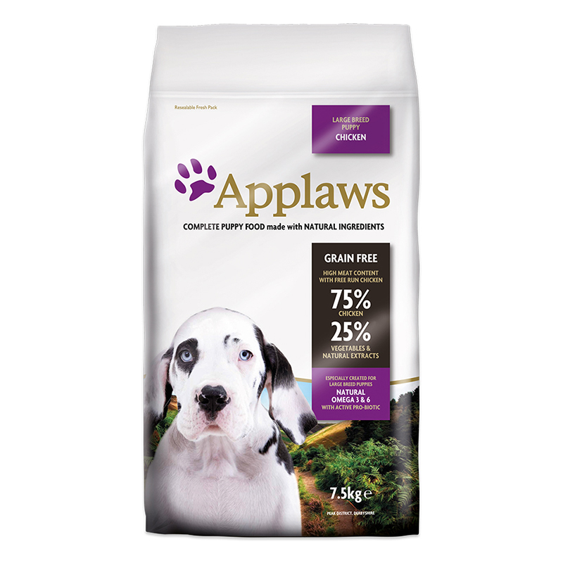 Applaws Dog Dry Puppy Razas Grandes Pollo 7,5kg   Perro Applaws