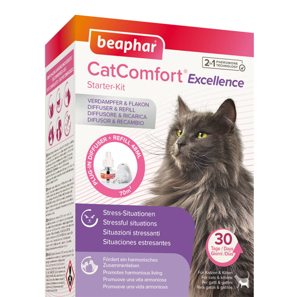 Catcomfort Excellence Difusor Y Recambio Gatos 48Ml - Nuevo   Gato Beaphar