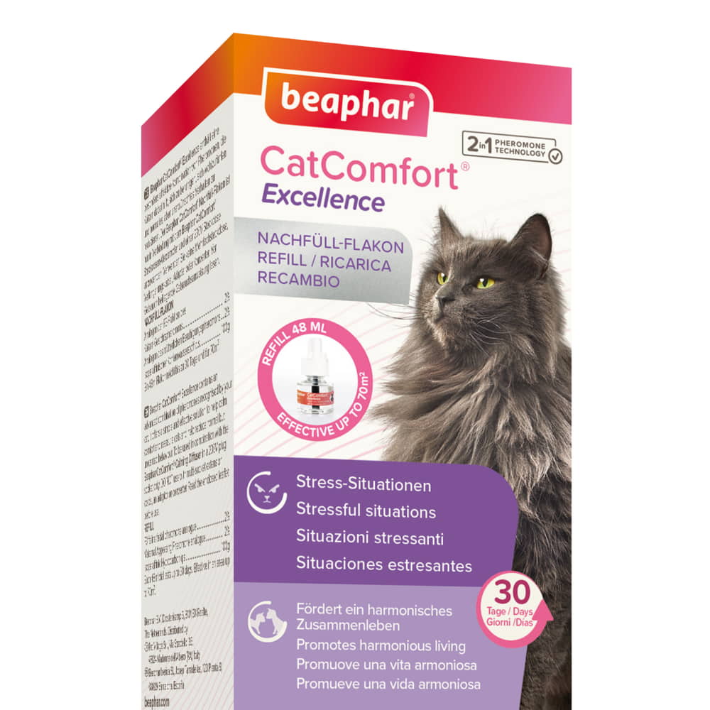 Catcomfort Excellence Recambio De Difusor Gatos 48Ml - Nuevo   Gato Beaphar