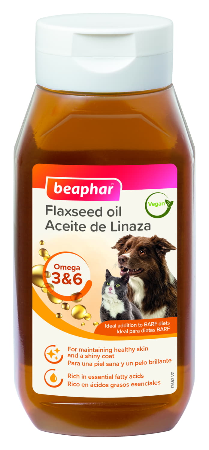 Aceite de Linaza 430ml   Gato,Perro Beaphar