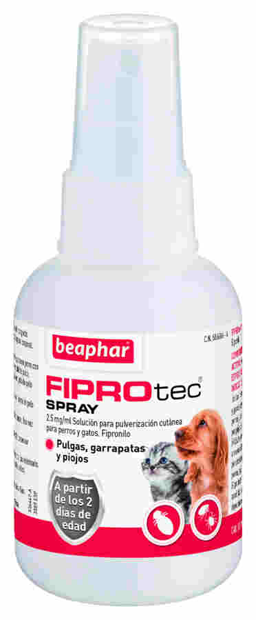 Fiprotec Spray Perros y Gatos 100ml   Gato,Perro Beaphar