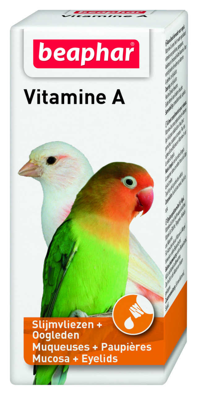 Vitamina A 20ml Pajaros   Aves Beaphar