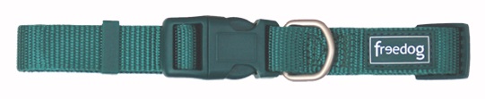 Collar Nylon Basic VERDE 15mm   Perro