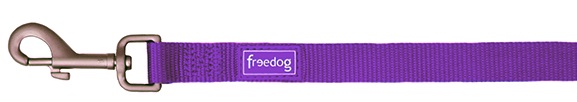 Tirador nylon basic LILA 10mm   Perro Freedog