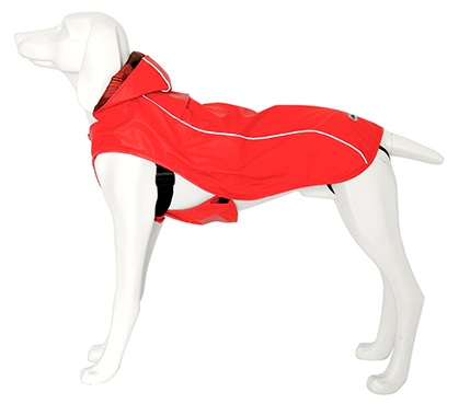 Abrigo Impermeable Artic 25cm Rojo   Perro Freedog