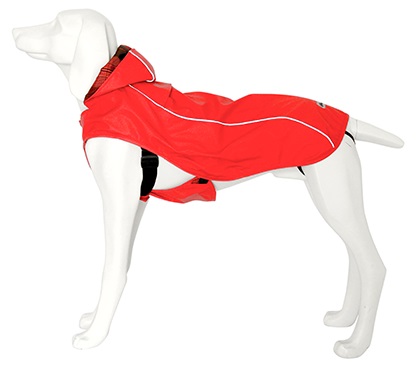 Abrigo Impermeable Artic 40cm Rojo   Perro Freedog