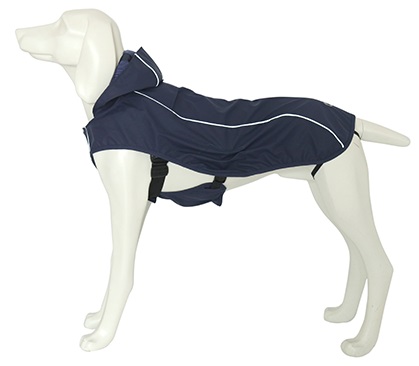 Abrigo Impermeable Artic 40cm Azul   Perro Freedog