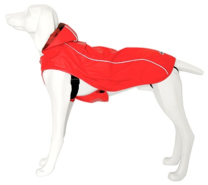 Abrigo Impermeable Artic 45cm Rojo   Perro Freedog