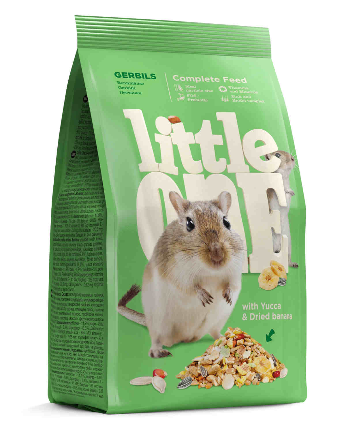 Little One Alimento Gerbos 400g   Adulto Roedor Little One