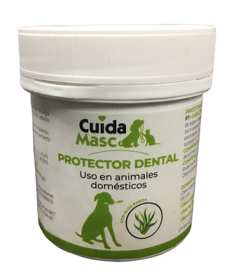 Cuidamasc Protector Dental Polvo 60gr.   Gato,Perro Cuidamasc