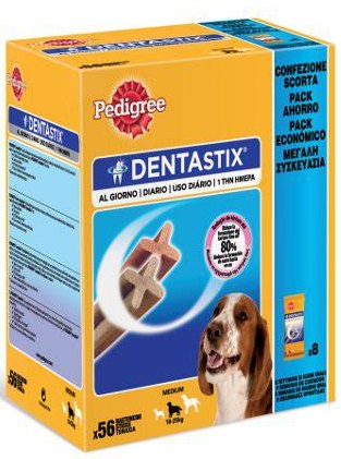 Dentastix Pack Mediano 56  PVP 17€   Perro Pedigree