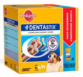 Dentastix Pack Pequeño 56 PVP 13€   Perro Pedigree
