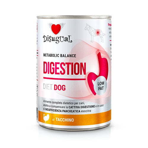Diet Dog Wet Digestion Low Fat Pavo 400gr  Todos Adulto Perro Disugual