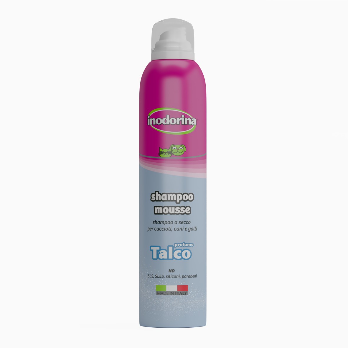 inodorina Shampoo Mousse - Talco 300 ml   Perro Inodorina