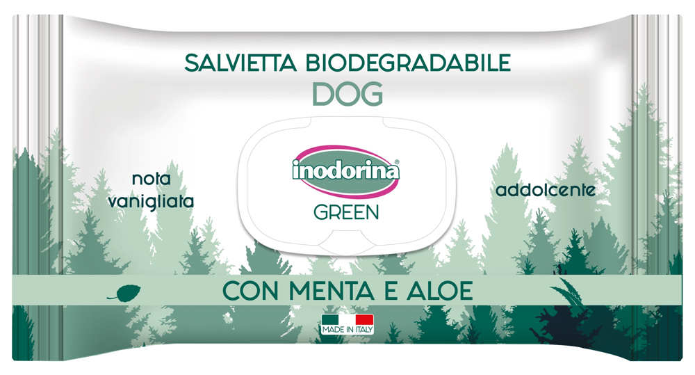 Inodorina Green Toallitas Suavizantes 30uds   Perro Inodorina