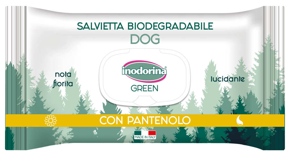Inodorina Green Toallitas Brillo 30uds   Perro Inodorina