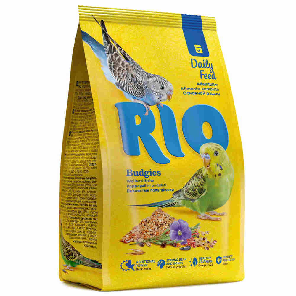 Rio Alimento Diario Periquitos 20kg   Aves Rio