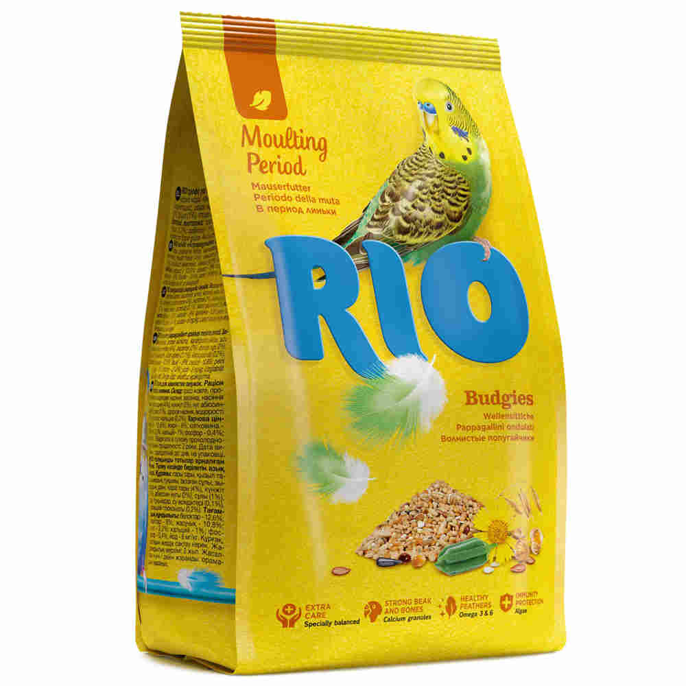 Rio Alimento Muda Periquitos 20kg   Aves Rio