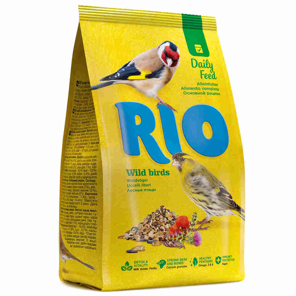 Rio Alimento Diario Pájaros Salvajes 20kg   Aves Rio
