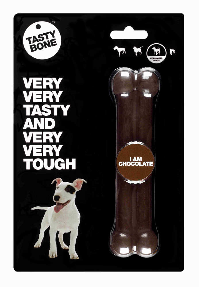 Tasty Bone Chocolate Small   Perro