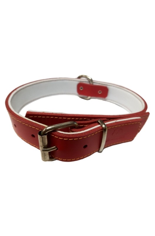 Collar Piel Confort Rojo 30 X 310-410 Mm
