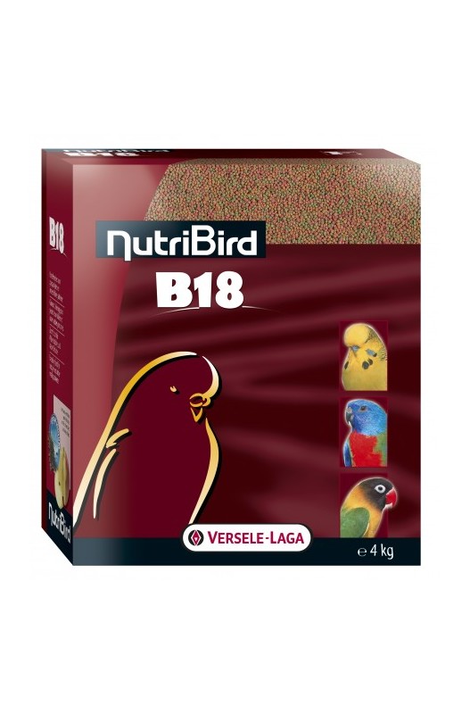 Nutribird B18 Cria 4 Kg. Periquitos Y Agapornis