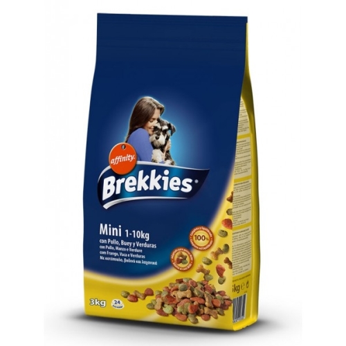 BREKKIES ADULT MINI 3 KG. Brekkies