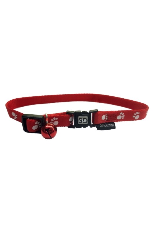 Collar Ajustable Cascabel 10x200-300 T/mini.rojo