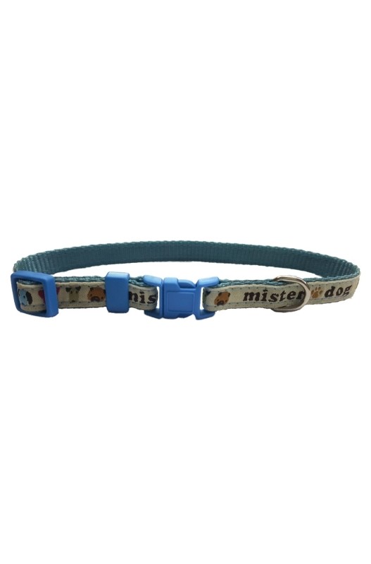 Collar Handy Mr.dog 10x210. Azul