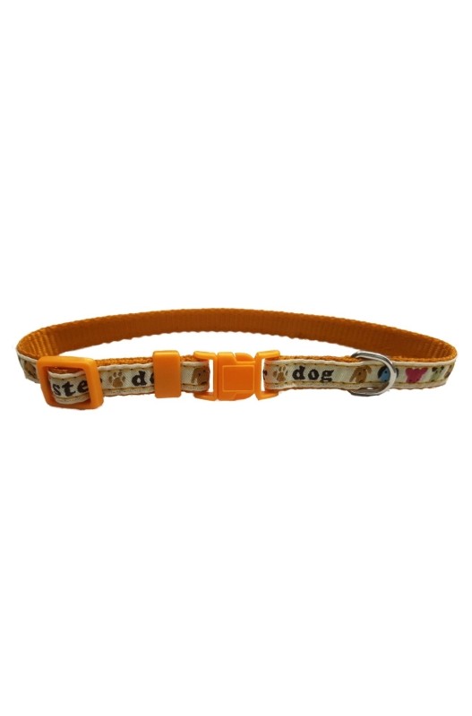 Collar Handy Mr.dog 10x210. Naranja